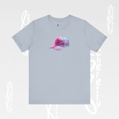 Graphic Tee - Colorful Cap Artistic Design Becheretty - Fun and Vibrant Vibe - Casual Wear