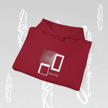 Graphic Hooded Becheretty - Art Minimalist - Unisex - Perfect for casual wear or lounging around the house