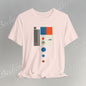 Artistic Graphic T-Shirt Becheretty - Perfect Gift for Art Lovers - Bauhaus-inspired geometric artwork