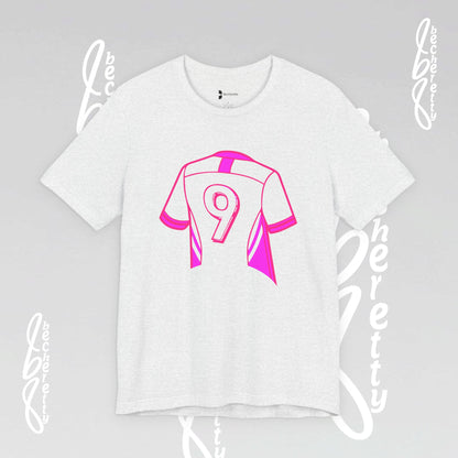 T-Shirt Number 9 - GOAL- Art Graphic Becheretty - Perfect Gift for Soccer Lovers - Casual Wear
