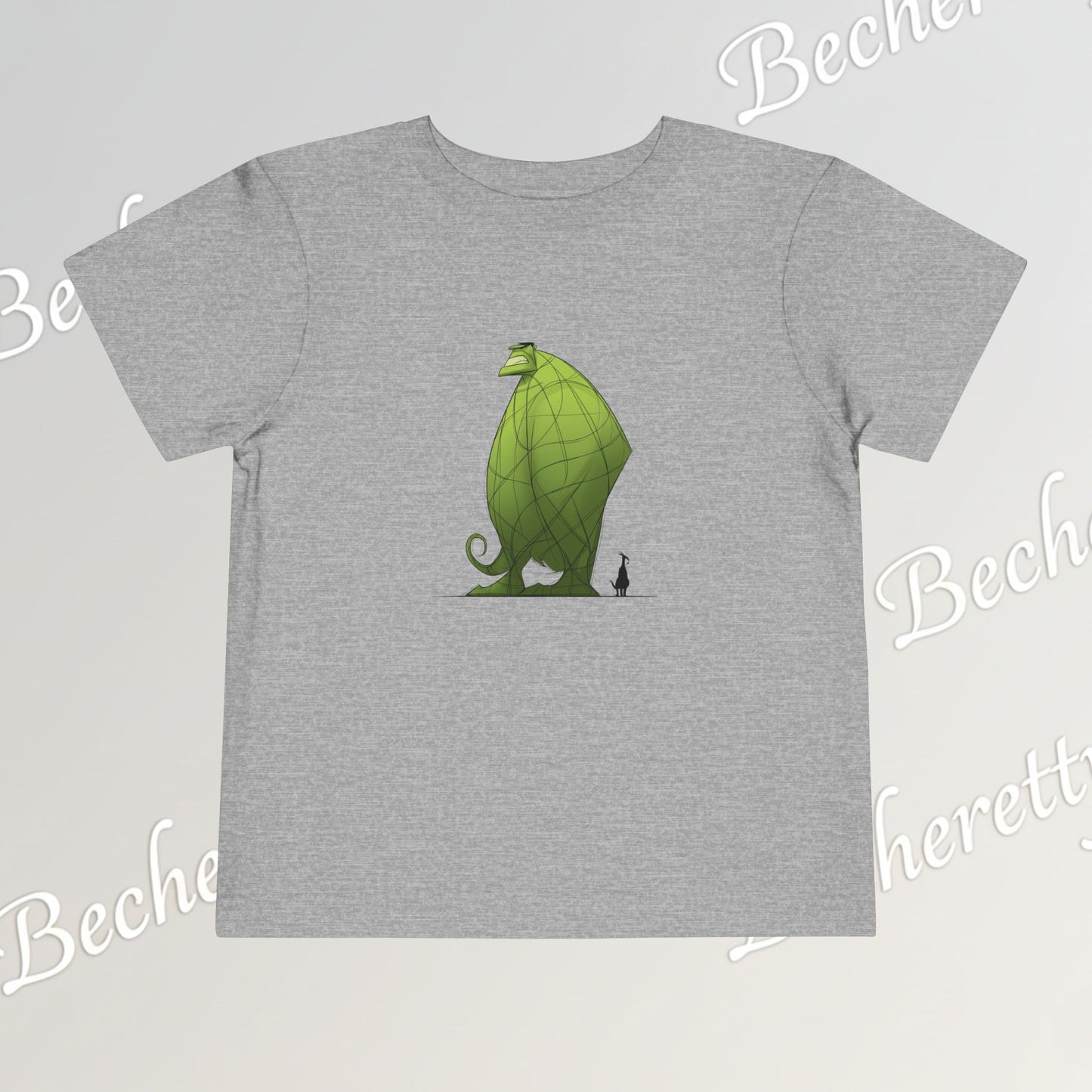 Gentle Giant & Tiny Friend Toddler Graphic Tee - Art Minimalist Becheretty
