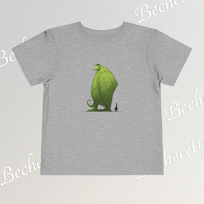 Gentle Giant & Tiny Friend Toddler Graphic Tee - Art Minimalist Becheretty