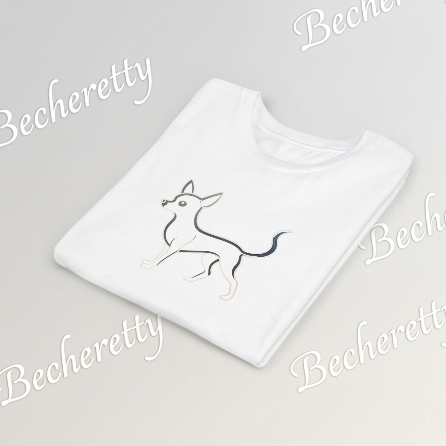 Youth T'Shirt - Graphic Chihuahua - Art Minimalist Becheretty - Perfect gift for Pet Lovers