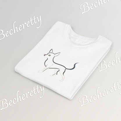 Youth T'Shirt - Graphic Chihuahua - Art Minimalist Becheretty - Perfect gift for Pet Lovers