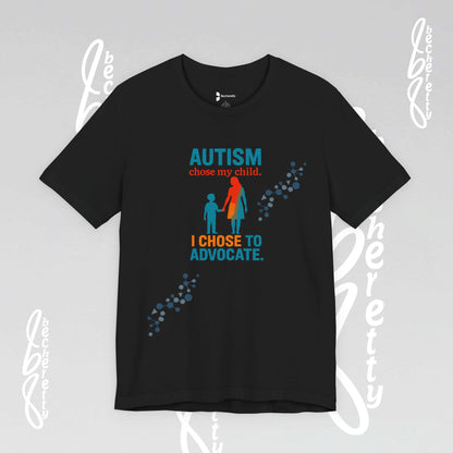Autism Awareness Unisex Tee - Becheretty Graphic - Perfect gift for parents and friends supporting the cause.
