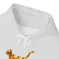 Golden Cat. Minimalist Graphic Hoodie Becheretty - Modern, and Effortlessly Etylish - Perfect for everyday wear with an artistic edge.