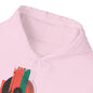 The Vinyl Echo "DJ" Hoodie - Art Graphic Becheretty - The classic vinyl record through a lens of modern geometry