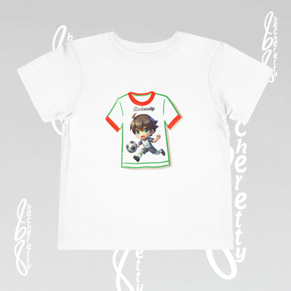 Toddler T-Shirt - Perfect for Soccer Lovers - Dynamic Graphic Becheretty - Stylish Kids Wear