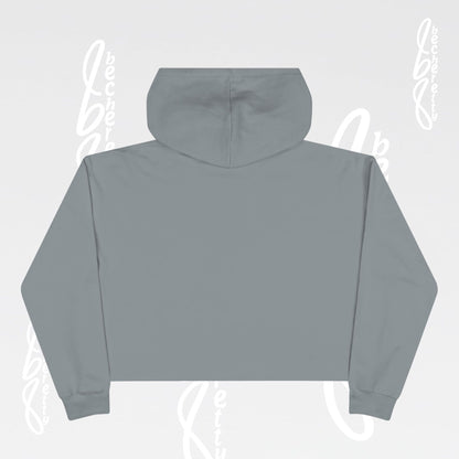 Graphic Crop Hoodie - Cute Cartoon Seagull - Becheretty - Minimal Beach Bird Graphic Sweatshirt