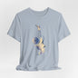 Abstract DJ Tee - Art Graphic Minimalist Becheretty - Perfect for Casual Outfits, Gift for Friends, Summer Style.