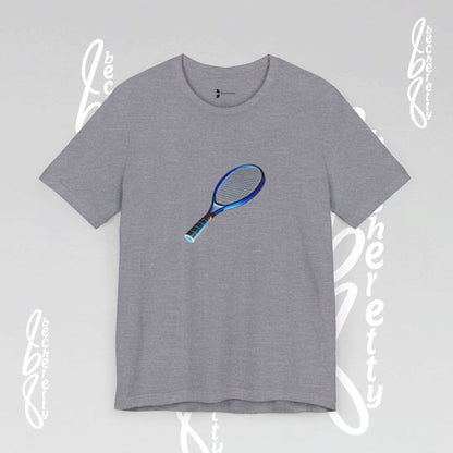 Vintage Tennis Racket - Graphic T'Shirt Becheretty - Tennis Enthusiasts - Casual Wear