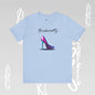 Trendy Graphic T-Shirt Becheretty - Futuristic High Heel Design, Fashion, Casual Wear