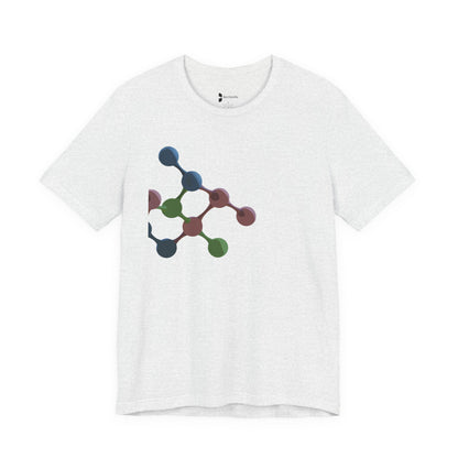 Autism Awareness T-Shirt "Molecule" Minimalist Graphic Becheretty - Style with a statement