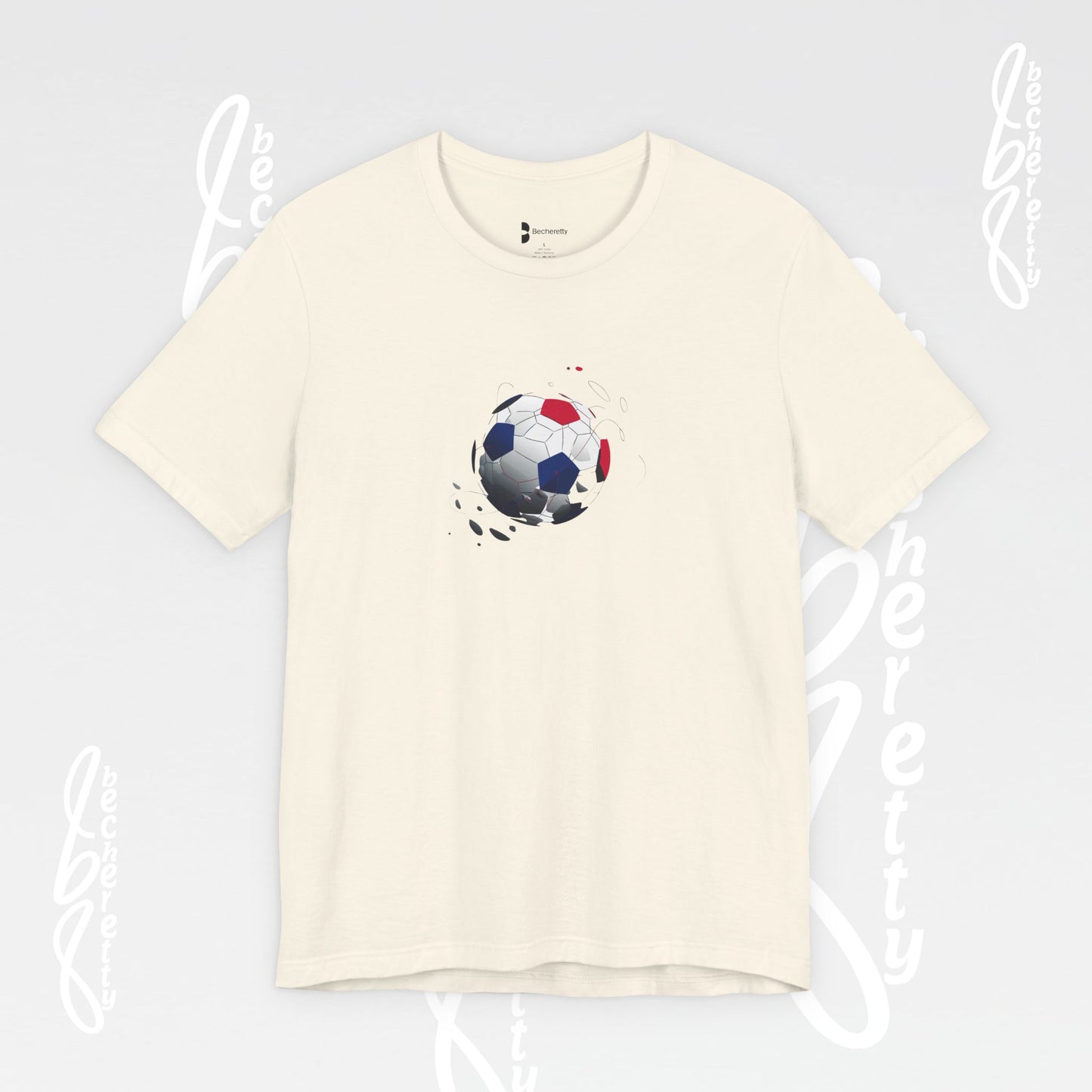 Soccer Ball Graphic Tee — Artistic Minimalist Design Becheretty - Enthusiastic Fans - Match Day