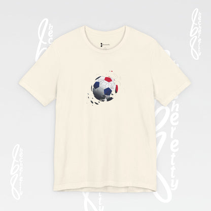 Soccer Ball Graphic Tee — Artistic Minimalist Design Becheretty - Enthusiastic Fans - Match Day