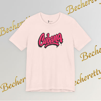 Graphic Tee "Cubana" Art Minimalist Becheretty - T-shirt that expresses confidence - Casual Wear