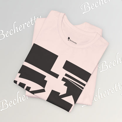 Abstract Graphic Art T-Shirt - Becheretty - Casual Wear - Gift for Art Lovers - Modern Artwork Apparel