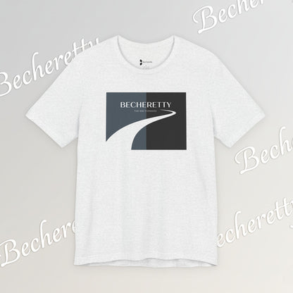 The Way Forward | Minimalist Cubist Graphic Tee Becheretty - Casual Wear, Gift Idea, Streetwear, Everyday Comfort
