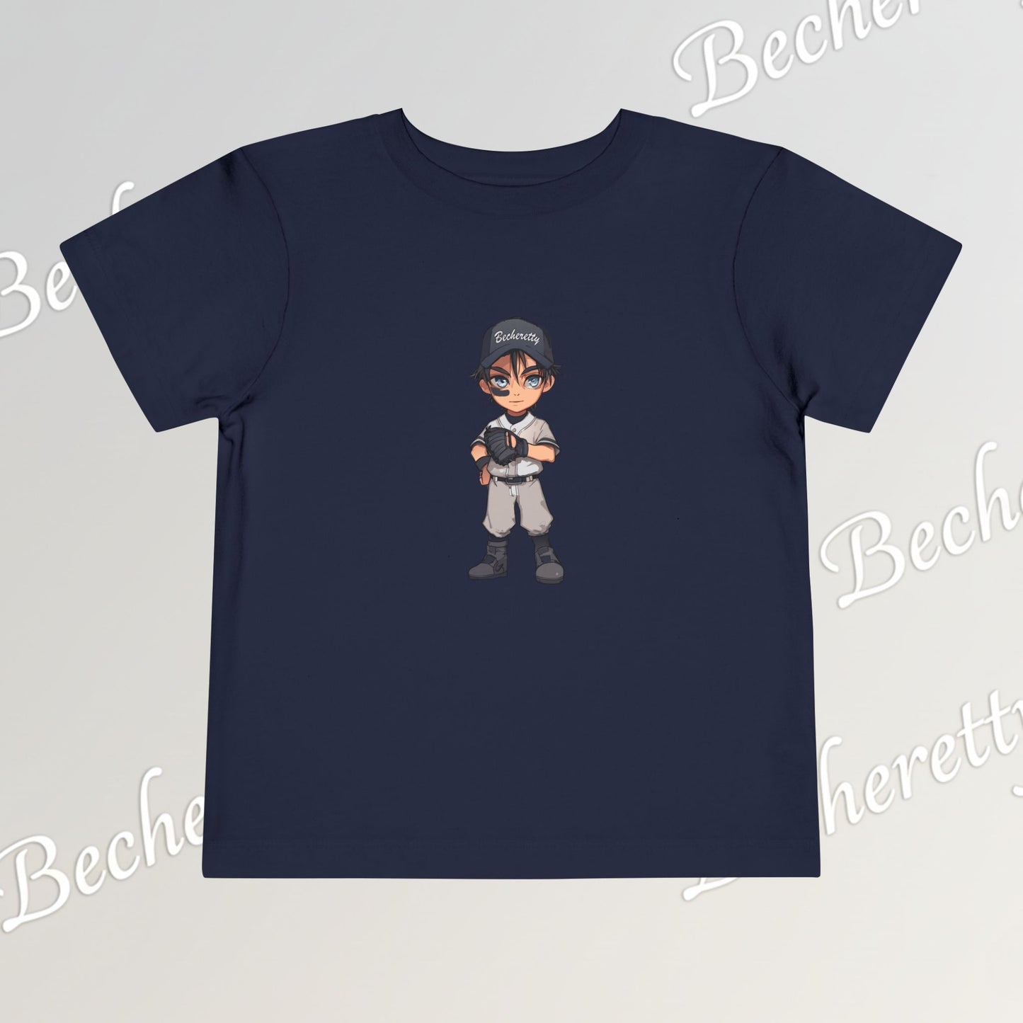 Toddler T-Shirt - Baseball Graphic Becheretty - Day Game, birthday gift - Day game & Casual wear