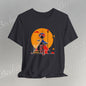 "Solar Guardian" Short Sleeve Becheretty T-shirt - Casual - Wear the strength of the sun and the precision of the spear