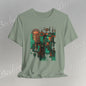 Abstract Tribal Mask Art T-Shirt — Geometric Afrocentric Graphic Becheretty