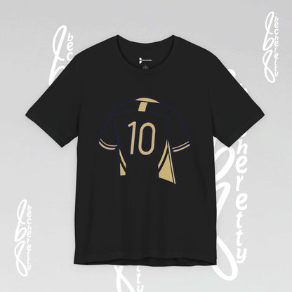 Soccer T-Shirt Number 10 Unisex - Graphic Becheretty - Game Day - Casual wear - Gift for Soccer Lovers