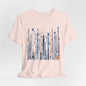 Urban Frequencies T-Shirt - Modern Geometric Graphic Becheretty - Wear the city. Feel the rhythm.