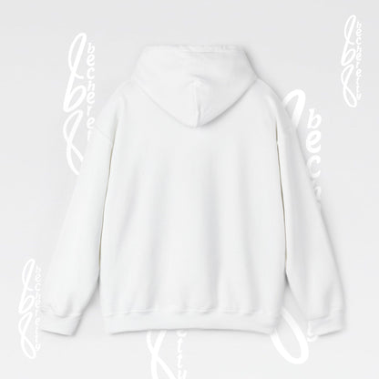 Luminous Silhouette Hoodie - Bauhaus-inspired geometric shapes - Art Graphic Minimalist Becheretty