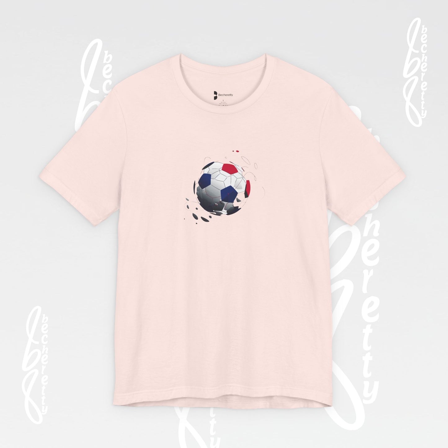 Soccer Ball Graphic Tee — Artistic Minimalist Design Becheretty - Enthusiastic Fans - Match Day