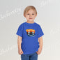 Toddler Tee Smiley Watercolor Art Graphic Minimalist Becheretty - Happy Face Kids T-Shirt