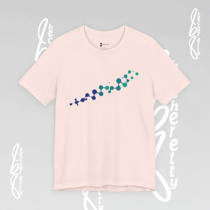Abstract Graphic Tee - Supporting Autism Awareness - Becheretty design. Wear it to share the message