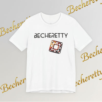 Stylish Minimalist Art Design Becheretty - Trendy short sleeve T-Shirt - Casual Wear - Gift for Him
