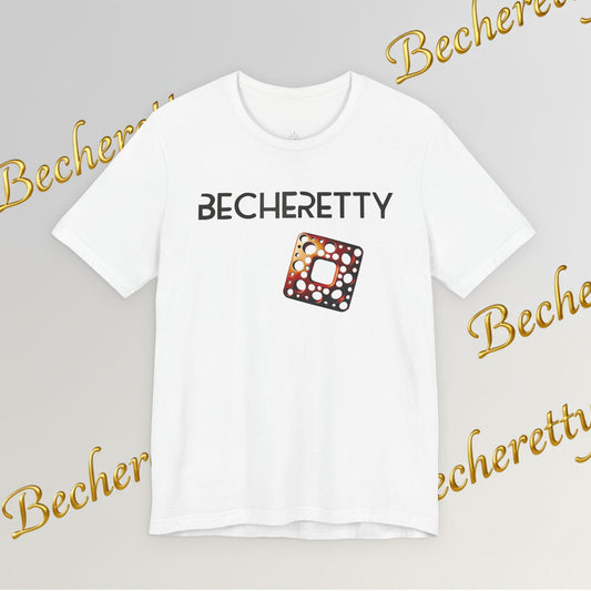 Stylish Minimalist Art Design Becheretty - Trendy short sleeve T-Shirt - Casual Wear - Gift for Him