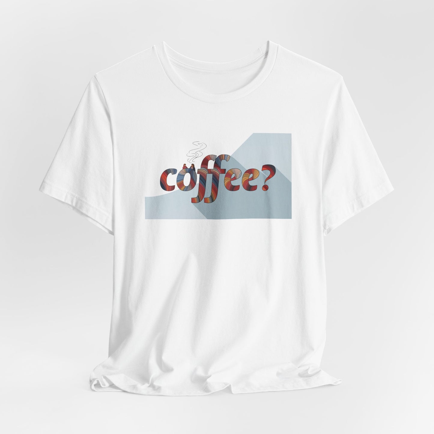 Coffee? Graphic Tee - Art Minimalist Becheretty — Coffee Lover T‑Shirt - Gentle, playful, and a little wry
