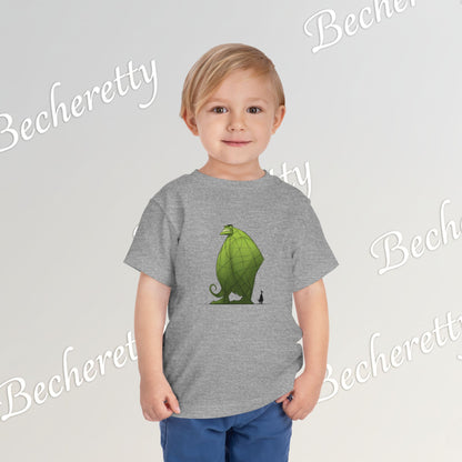 Gentle Giant & Tiny Friend Toddler Graphic Tee - Art Minimalist Becheretty