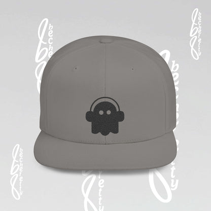 Stylish Flat Bill Snapback Hat with Embroidered Design Becheretty