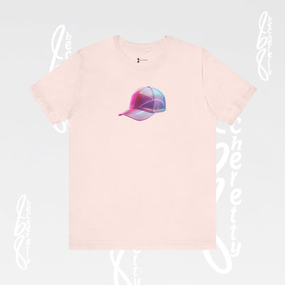 Graphic Tee - Colorful Cap Artistic Design Becheretty - Fun and Vibrant Vibe - Casual Wear