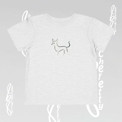 Adorable Chihuahua Toddler Tee - Cute Child's Shirt - Dog Lover Gift, Cozy Summer Apparel, Fun Birthday Outfit