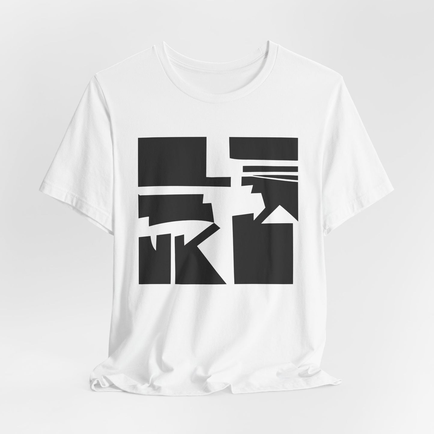 Abstract Graphic Art T-Shirt - Becheretty - Casual Wear - Gift for Art Lovers - Modern Artwork Apparel
