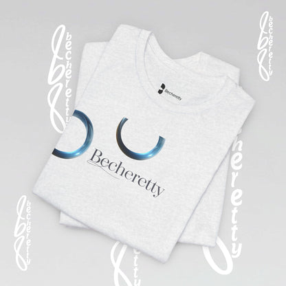 Becheretty Graphic T-Shirt - Broken Vector Line - Casual Wear - Fashion Style
