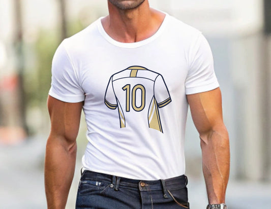 Soccer T-Shirt Number 10 Unisex - Graphic Becheretty - Game Day - Casual wear - Gift for Soccer Lovers
