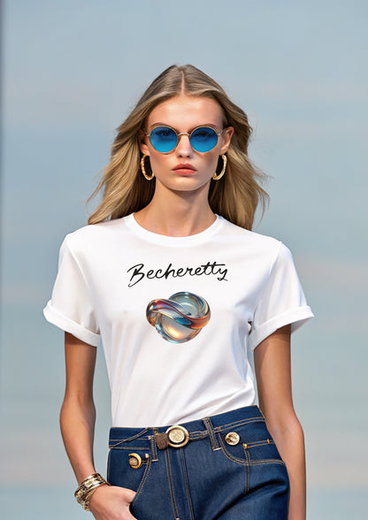 Artistic Ring - Unique Expression T-shirt - Graphic Design Becheretty - Casual wear- Gift for Women
