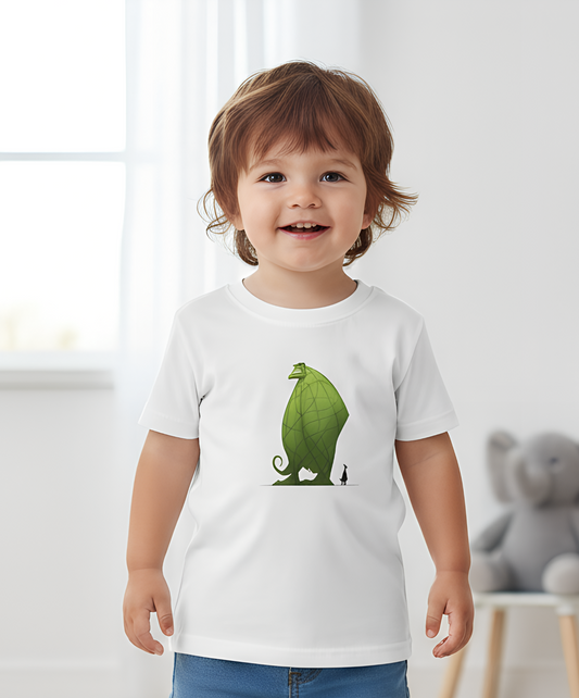 Gentle Giant & Tiny Friend Toddler Graphic Tee - Art Minimalist Becheretty
