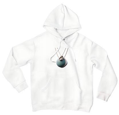 Abstract 3D Geometric Necklace Hoodie - Art Graphic Becheretty - Unisex, Original Gift for Friends