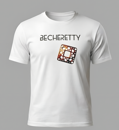Modern Geometric Orbit Tee -  Graphic Art Becheretty - Elevate your everyday wardrobe with a fusion of contemporary art and minimalist style.