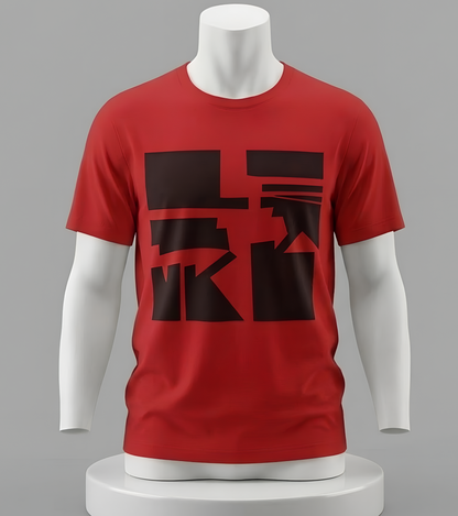 Abstract Graphic Art T-Shirt - Becheretty - Casual Wear - Gift for Art Lovers - Modern Artwork Apparel