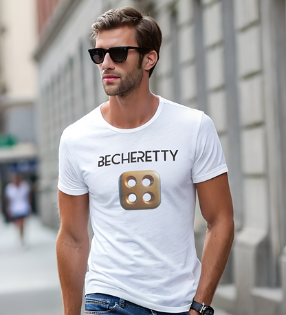 The Geometric Core Tee - Art Minimalist Becheretty - Pair with dark wash jeans and your favorite sunglasses for an effortless, urban look.