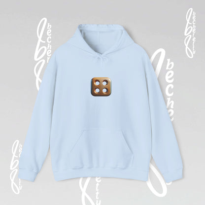 Graphic Unisex Hoodie Becheretty - Original Artistic Dice Design - Art Minimalist