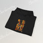 African Art Hoodie "Ancestral Echoes" Graphic Becheretty - Abstract style - Ethno-Contemporary Fashion