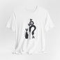 Graphic Tee "Playful Family Cats" Artistic design Becheretty - Wearable Art apparel for special occasions